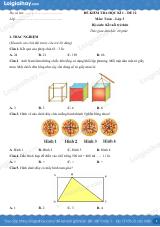 Đề kiểm tra học kì 1 Toán 3 Kết nối tri thức - Đề số 12
